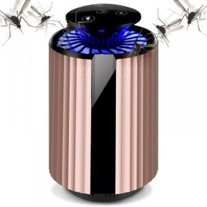 Електрическа лампа против комари | 3 режима, USB, безшумна ДОМ И ГРАДИНА Електрическа лампа против комари с 3 режима и USB кабел, показана отпред.