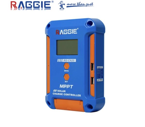 Соларен контролер Raggie 30A с LCD дисплей и USB портове.