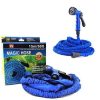 Разтегателен градински маркуч Magic Hose 15 метра с пистолет и накрайници.
