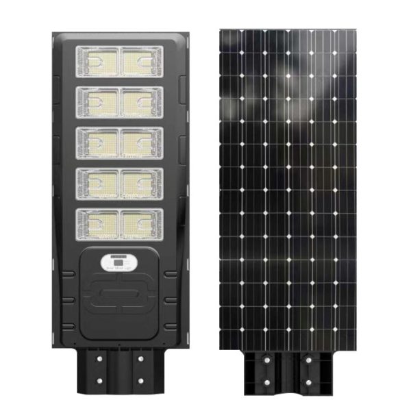 Соларна лампа LYLU 2000W с 10 секционни прожектора и IP65 защита.