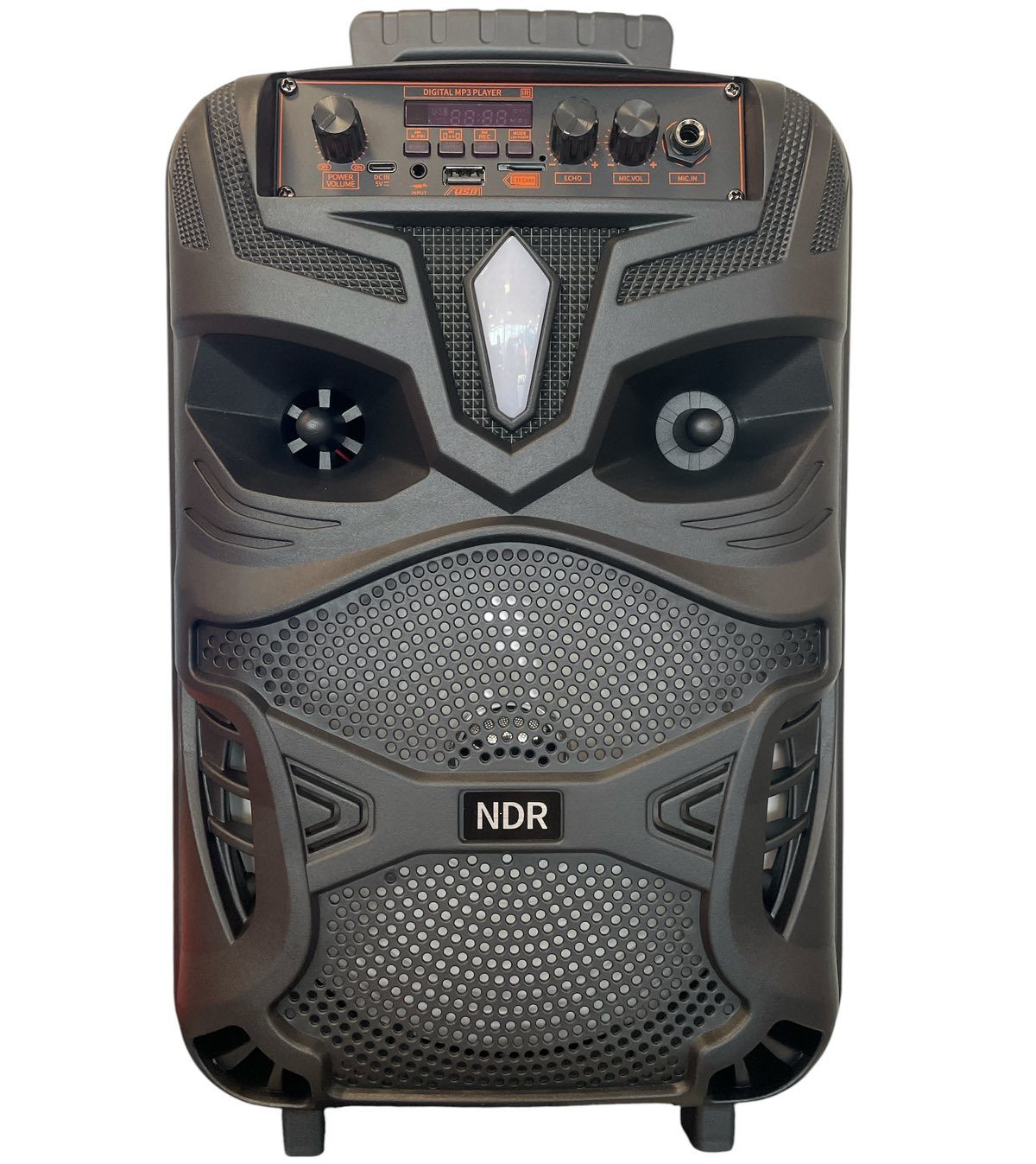 Караоке колона NDR-P55 | 20W, 8″ бас, TWS + 7 цвята ЕЛЕКТРОНИКА Караоке колона NDR-P55 с 8″ бас и 7-цветна светлинна топка.