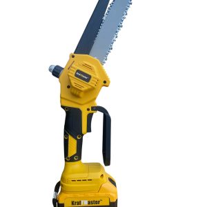 Акумулаторна верижна резачка KraftMaster с 20 см шина и две батерии