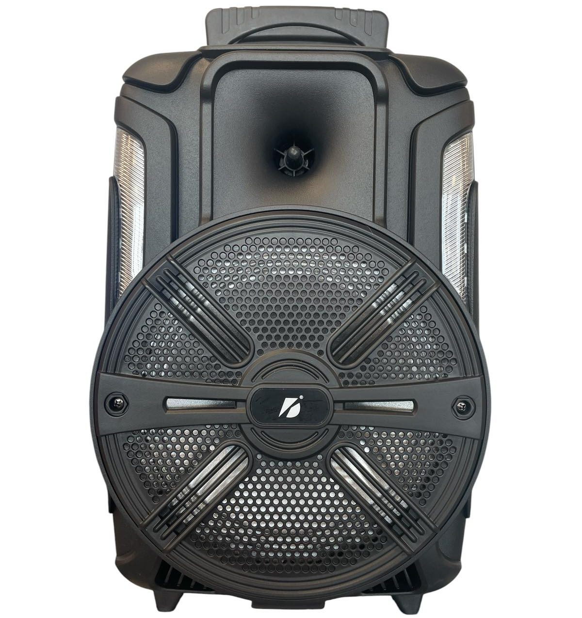 Тонколона KTS-1175 | 8″ бас, Bluetooth + светлинни ефекти ЕЛЕКТРОНИКА Тонколона KTS-1175 с 8″ бас, светлинни ефекти и прибираща се дръжка.