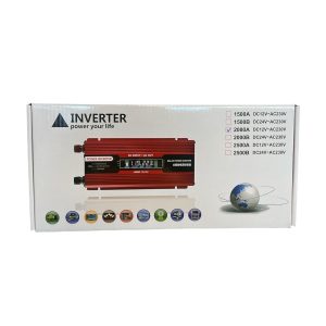 Инвертор UKC 1000W в кола, свързан към акумулатор