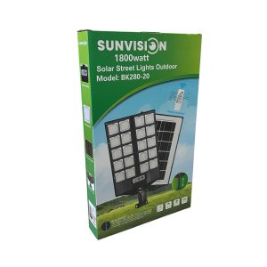 SUNVISION Соларен LED Прожектор / Лампа 1800W - Image 6
