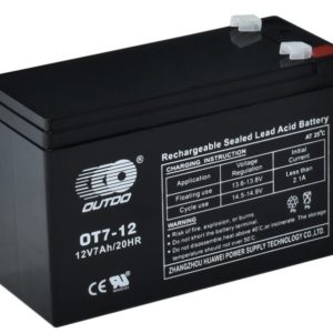 AGM акумулатор OUTDO OT7-12 за UPS и сонари