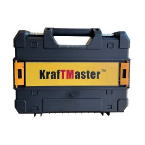 Лазерен нивелир KRAFTMASTER 4D с две батерии дистанционно и куфар