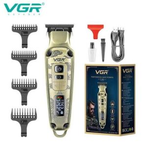 Тример VGR-901 с 4 гребена, USB кабел и четка